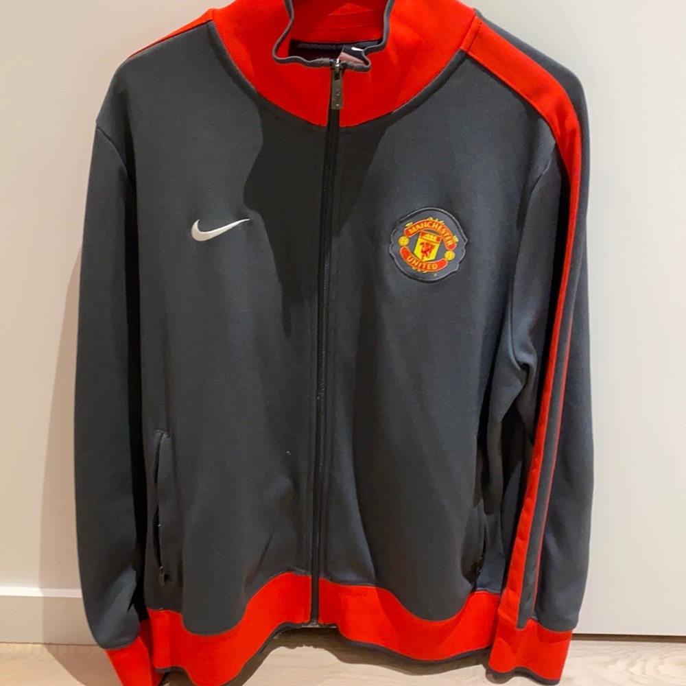 Manchester United Nike Track Zip Jacket - Size XL